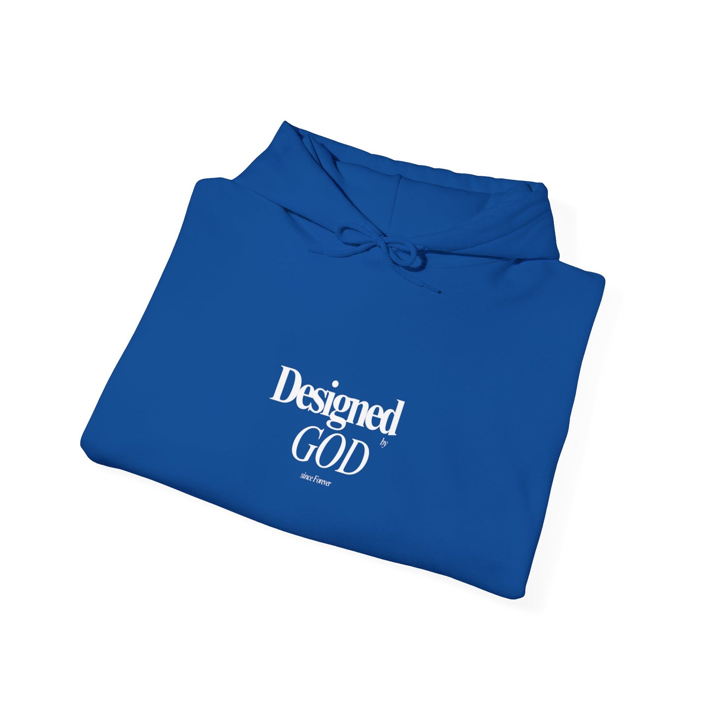 Designed by God Hoodie — Inspirational Christian Scripture Sweatshirt (Jeremiah 1:5)