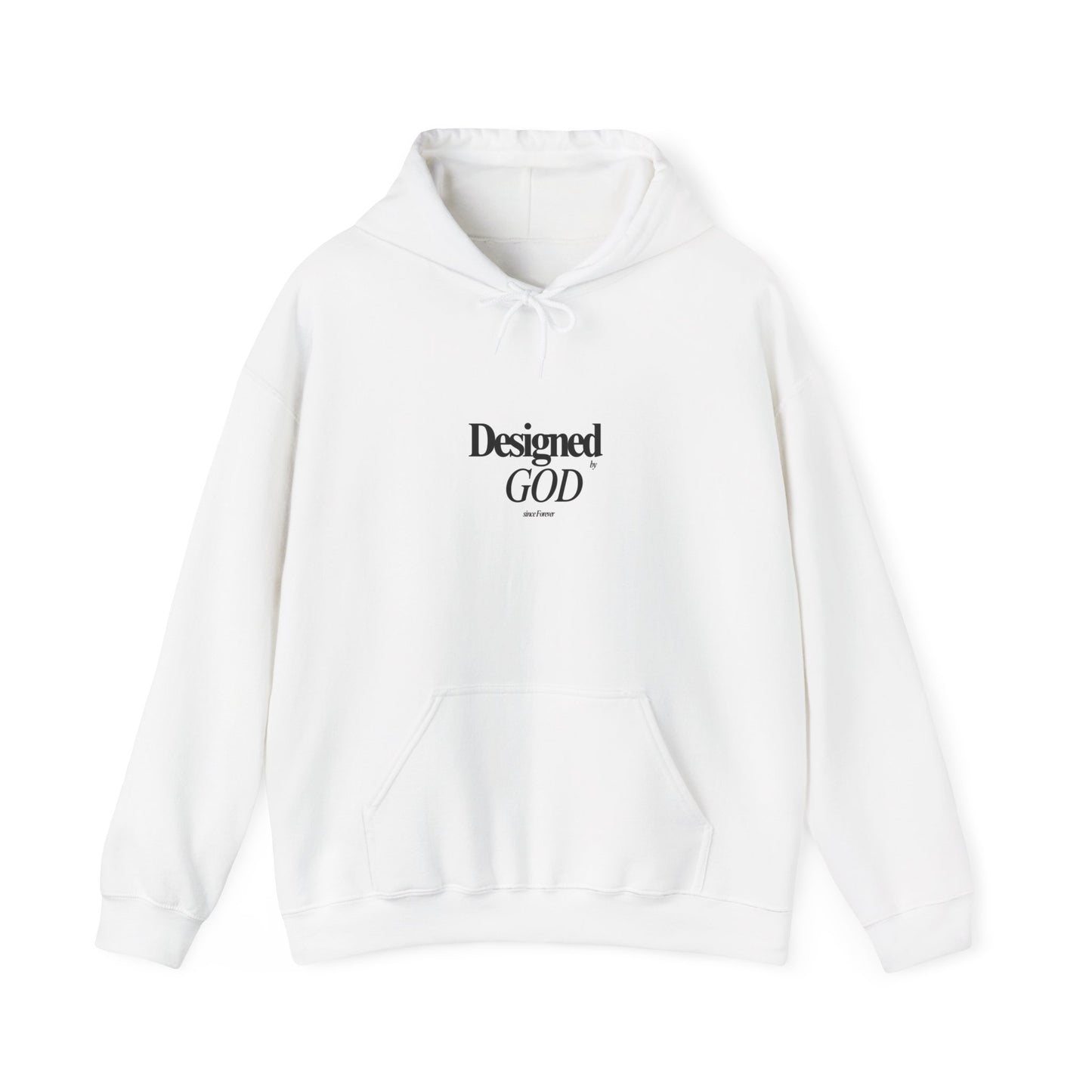 Designed by God Hoodie — 'Before I formed you...' Inspirational Christian Pullover