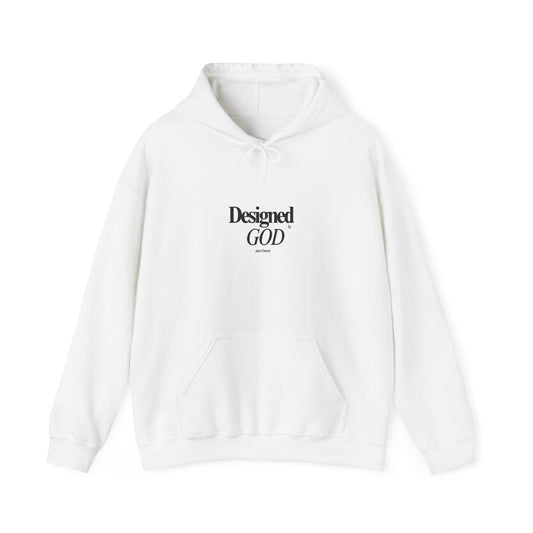Designed by God Hoodie — 'Before I formed you...' Inspirational Christian Pullover