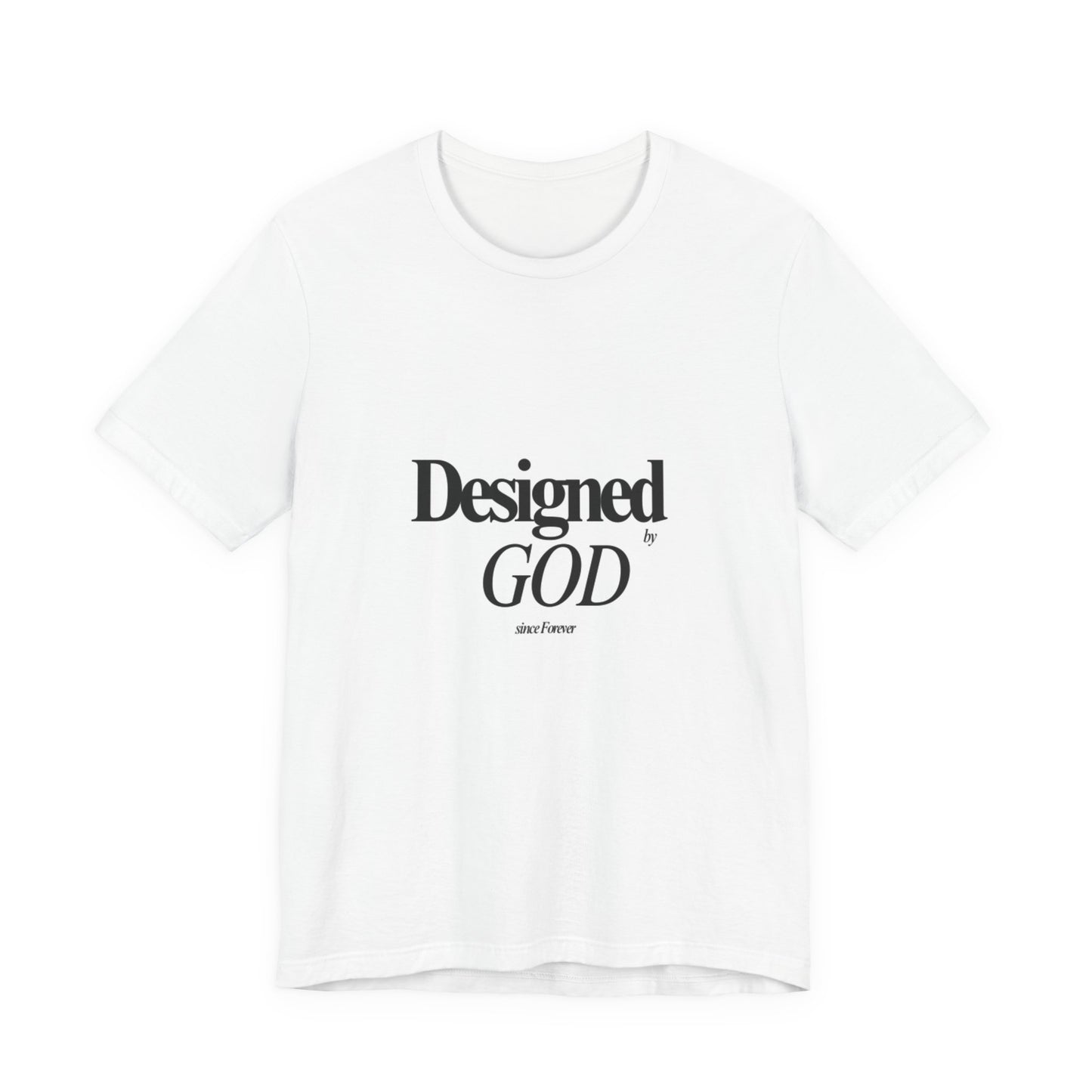 Designed by God Tee — Inspirational Faith Graphic T‑Shirt